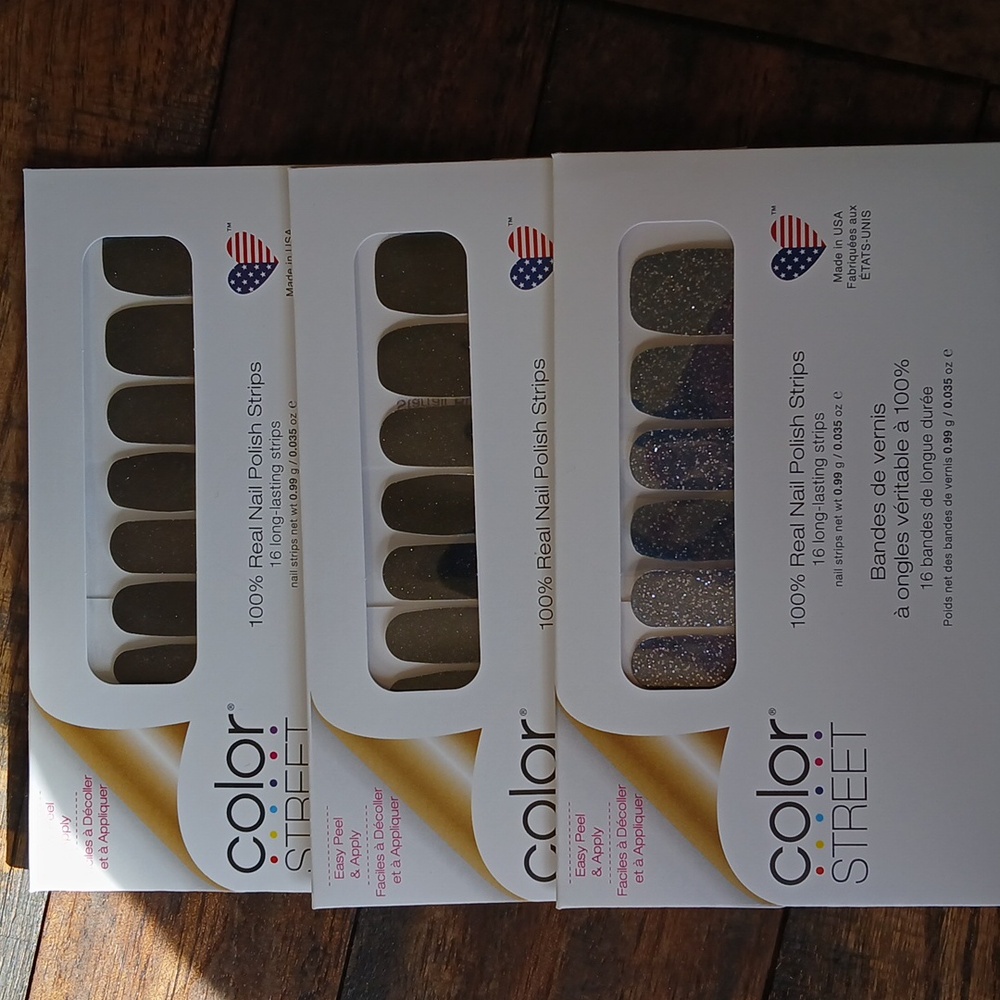 Color Street Nail Polish Strips bundle